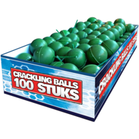 Crackling balls